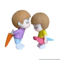 Figurki kolekcjonerskie - Dziewczynka i chłopiec z Hawajów - miniaturka - grafika 1