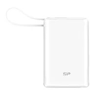 Powerbanki - Powerbank Silicon Power CP10 10000mAh PD USB-A 2xUSB-C biały - miniaturka - grafika 1