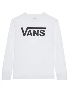 Bluzy dla chłopców - Vans Bluzka Classic Ls VN000XOI Biały Classic Fit - grafika 1