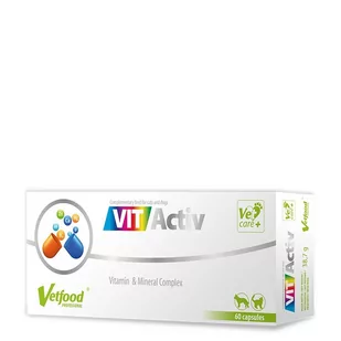 VitActiv 60 caps - Suplementy i witaminy dla psów - miniaturka - grafika 1