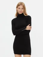 Sukienki - ONLY Sukienka dzianinowa 15307641 Czarny Slim Fit - miniaturka - grafika 1