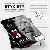 Etykiety do drukarek - Emerson Etykiety 70,0 x 37,0 (24) - miniaturka - grafika 1