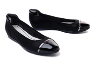 Baleriny - TAMARIS 22109-26 098 black combination, baleriny damskie - Tamaris - miniaturka - grafika 1