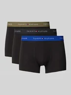 Majtki męskie - Obcisłe bokserki o kroju regular fit z mieszanki bawełny i elastanu w zestawie 3 szt. - miniaturka - grafika 1