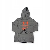 Bluzy damskie - Wciągana bluza dla chłopca kaptur Under Armour M - miniaturka - grafika 1
