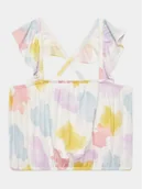 Koszulki i topy damskie - United Colors Of Benetton Top 3HYHCH010 Kolorowy Regular Fit - miniaturka - grafika 1