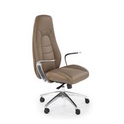 Fotele i krzesła biurowe - DARWIN fotel gabinetowy cappuccino - miniaturka - grafika 1
