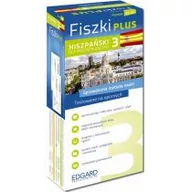 Książki do nauki języka hiszpańskiego - EDGARD. Hiszpański. Fiszki PLUS dla początkujących 3 - miniaturka - grafika 1