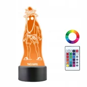 Lampy stojące - Lampka Nocna 3D LED Fortnite Postać Peely - miniaturka - grafika 1