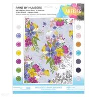Malowanie po numerach - Duży zestaw do malowania po numerach - artiste - crowded florals - miniaturka - grafika 1