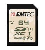 Karty pamięci - Emtec SD 64GB UHS-I U1 V10 Outdoor - Secure Digital (SD) ECMSD64GXCU1OR - miniaturka - grafika 1