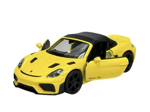 WELLY PORSCHE 718 SPYDER RS Z DACHEM ŻÓŁTY 1:34 SAMOCHÓD NOWY METALOWY MODEL - Samochody i pojazdy dla dzieci WELLY PORSCHE 718 SPYDER RS Z DACHEM ŻÓŁTY 1:34 SAMOCHÓD NOWY METALOWY MODEL - Samochody i pojazdy dla dzieci - miniaturka - grafika 1