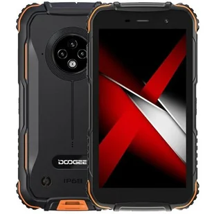 Doogee S35 3GB/16GB Dual Sim Czarno-pomarańczowy - Telefony komórkowe - miniaturka - grafika 1
