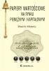 Finanse, księgowość, bankowość - Papiery wartościowe na rynku pieniężnym i kapitałowym - miniaturka - grafika 1
