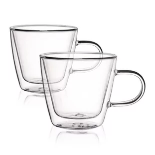 Zestaw szklanek z podwójną ścianką HOMLA CEMBRA 280 ml - 2 szt. - Filiżanki - miniaturka - grafika 1