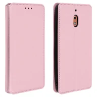 Etui i futerały do telefonów - Etui Slim Case, Classic Edition z kieszenią na kartę do telefonu Nokia 2.1 — różowe złoto - miniaturka - grafika 1