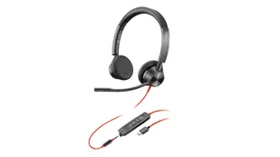 Słuchawki przewodowe HP Poly Blackwire 3325 Stereo USB-C - 76J22AA - Słuchawki - miniaturka - grafika 1