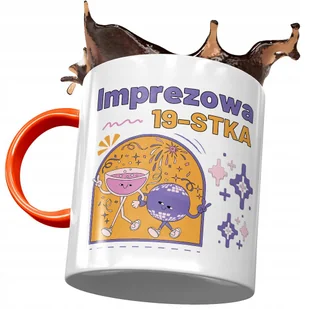 Kubek Pomarańczowy na Urodziny 19 19ste 19-ste z Nadrukiem ze Zdjęciem + Opakowanie na prezent (wzór 04) - Kubki Kubek Pomarańczowy na Urodziny 19 19ste 19-ste z Nadrukiem ze Zdjęciem + Opakowanie na prezent (wzór 04) - Kubki - miniaturka - grafika 1