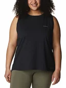 Koszulki sportowe damskie - Columbia Top sportowy "Sun Trek™" w kolorze czarnym - miniaturka - grafika 1