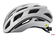 Kaski rowerowe - Kask Szosowy Giro Helios Spherical Mips Matte White Silver Fade - miniaturka - grafika 1