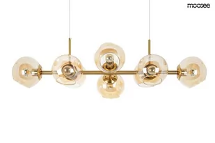 Moosee lampa wisząca ROMEO GOLD złota / bursztynowa MSE010100171 [18240931] - Lampy sufitowe - miniaturka - grafika 1