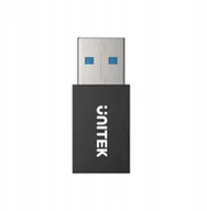 Adaptery i przejściówki - Unitek Adapter blokujący dane USB-A A1056ABK01 - miniaturka - grafika 1