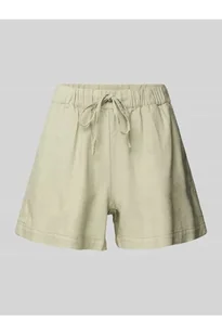 Szorty o luźnym kroju z mieszanki wiskozy i lnu model CARO - Only - Spodnie sportowe damskie - miniaturka - grafika 1