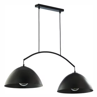 TK Lighting Lampa wisząca metalowa Faro New Black 2pł.   6008 - Lampy sufitowe - miniaturka - grafika 1