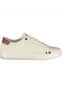 Buty sportowe męskie - Tommy Hilfiger Męskie Buty Sportowe Biały Kolor: Biały, Rozmiar: 44 - miniaturka - grafika 1