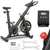 Rowery treningowe - GYMREX Rower stacjonarny - panel LCD GYMREX 10230160 GR-MG13 - miniaturka - grafika 1