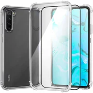 Etui i futerały do telefonów - ETUI PANCERNE DO XIAOMI REDMI NOTE 8 CASE SILIKON SLIM ANTI SHOCK SZKŁO - miniaturka - grafika 1