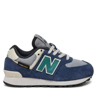 Buty dla chłopców - Sneakersy New Balance PC574SOA Niebieski - miniaturka - grafika 1