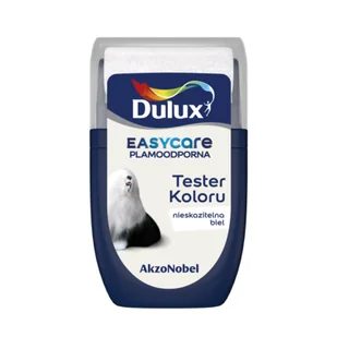 Farba lateksowa Dulux EasyCare tester – nieskazitelna biel - Farby wewnętrzne - miniaturka - grafika 1