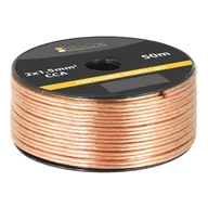 Kable - LIBOX KABEL GŁOŚNIKOWY LB0008-50 2X1,5MM (50M) - Zamów do 16:00, wysyłka kurierem tego samego dnia! - miniaturka - grafika 1