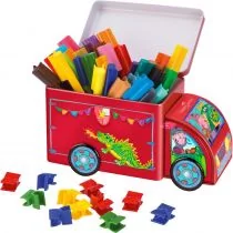 Faber-Castell Pisaki CONNECTOR ciężarówka - 33 kolory 155533 - Przybory szkolne - miniaturka - grafika 1