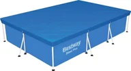 Akcesoria do basenów - BESTWAY Plandeka na basen Flowclear, 304 x 205 x 66 cm - miniaturka - grafika 1