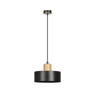 Emibig Torin lampa wisząca 1-punktowa czarna 1046/1 1046/1 - Lampy sufitowe - miniaturka - grafika 2