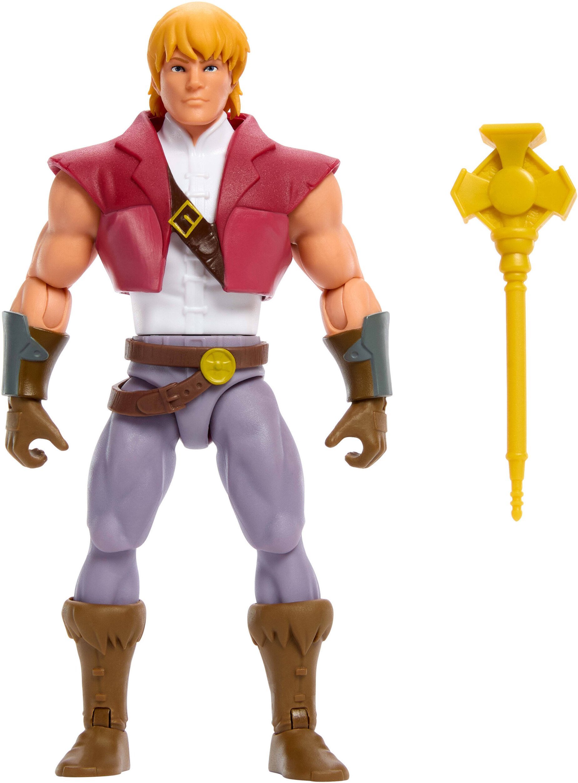 Figurka Mattel He-Man Masters of The Universe Książe Adam Prince Adam 14 cm i akcesorium JHJ99