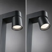 Lampy ogrodowe - Paulmann słupek oświetleniowy LED Kimu 1, antracyt, 2200 K - miniaturka - grafika 1