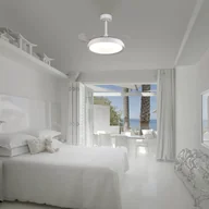 Wentylatory sufitowe - Mantra Iluminación Wentylator sufitowy LED Mistral Mini biały DC cichy Ø 91 cm CCT - miniaturka - grafika 1