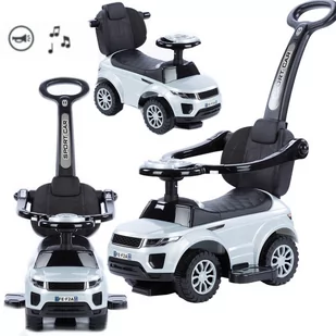 COIL Coil jeździk z pchaczem sport car biały C0331-WHITE - Jeździki dla dzieci - miniaturka - grafika 1