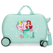 Walizki - Joumma Disney Princess Celebration walizka dziecięca niebieska 45x31x20 cm sztywny ABS 24,6 l 1,8 kg 4 koła bagaż podręczny, Niebieski, walizka dziecięca - miniaturka - grafika 1