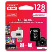 Karty pamięci - Goodram microSDHC 128GB CL10 (M1A4-1280R11) - miniaturka - grafika 1