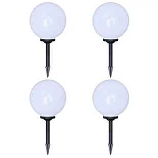 vidaXL Lampy do oświetlenia ścieżki, 4 szt, LED, 30 cm, ze szpikulcami - Lampy ogrodowe - miniaturka - grafika 1