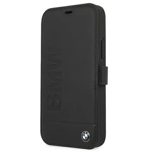 BMW Etui BMFLBKP12SSLLBK iPhone 12 mini 5,4" czarny/black book Signature - Etui i futerały do telefonów - miniaturka - grafika 2