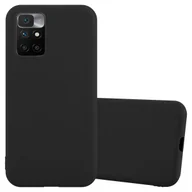 Etui i futerały do telefonów - Pokrowiec Do Xiaomi RedMi 10 4G Etui w CANDY CZARNY TPU Silikon Obudowa Case Cover Ochronny Plecki Cadorabo - miniaturka - grafika 1