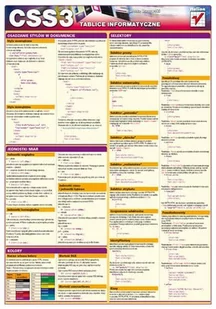 Tablice informatyczne. CSS3 - E-booki - informatyka - miniaturka - grafika 1