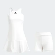 Sukienki - Damska Sukienka i spodenki ADIDAS Y-DRESS IL6991 – Biały - miniaturka - grafika 1