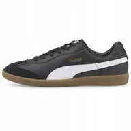 Buty sportowe męskie - Buty męskie sportowe Puma King 21 It 106696 01 trampki skórzane czarne 42 - miniaturka - grafika 1