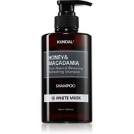 Szampony do włosów - Kundal Szampon do włosów - białe piżmo 500 ml - miniaturka - grafika 1